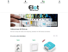 Tablet Screenshot of elot.se